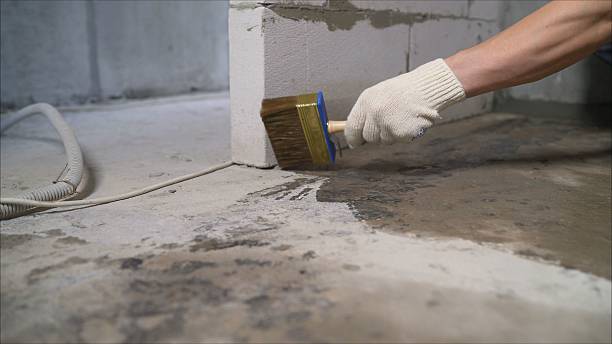SJ Waterproofing Pros Basement Waterproofing coverage map for Pennington, NJ and surrounding area